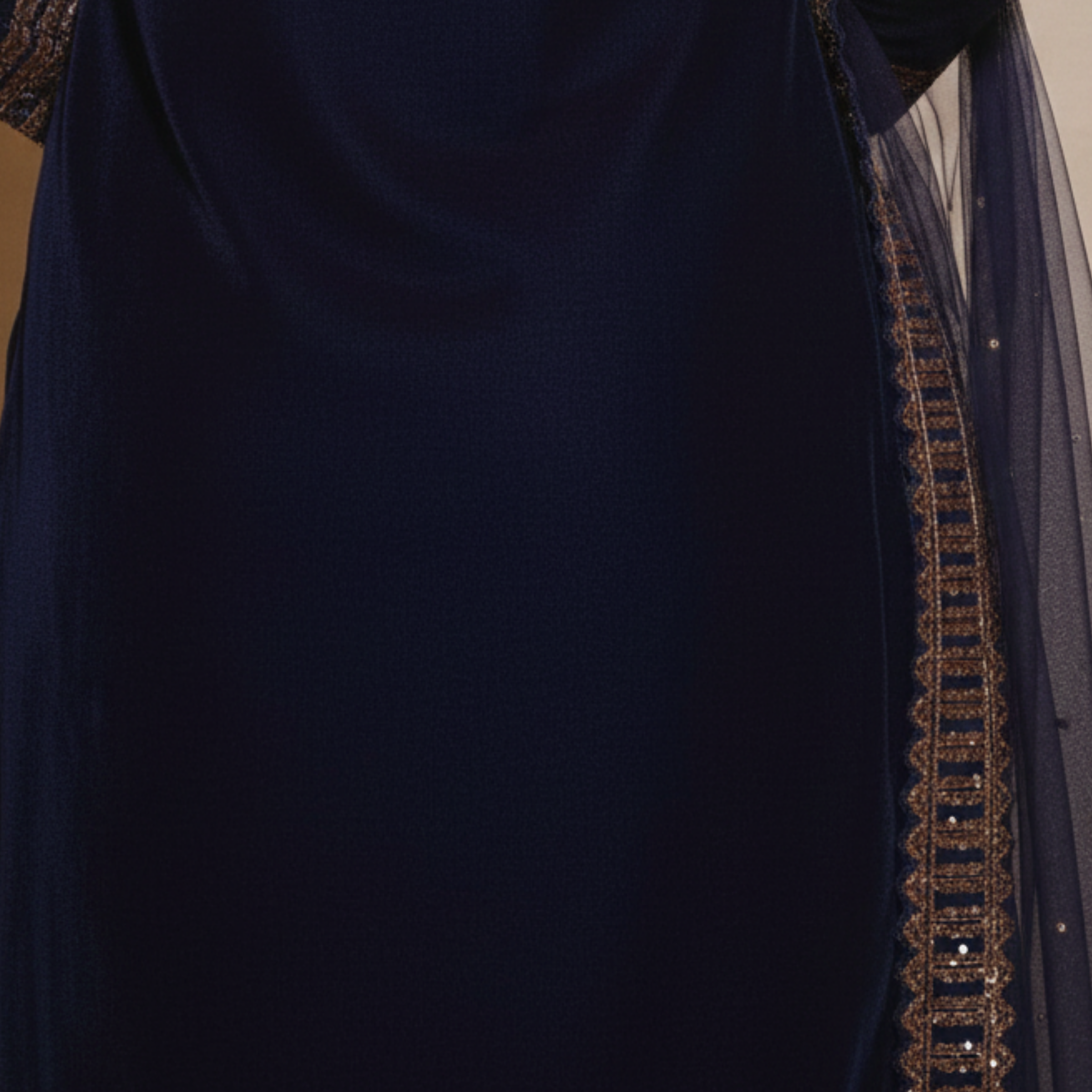 Luxurious Kashmiri Pashmina Style Woolen Velvet Kurta Set - KS0022