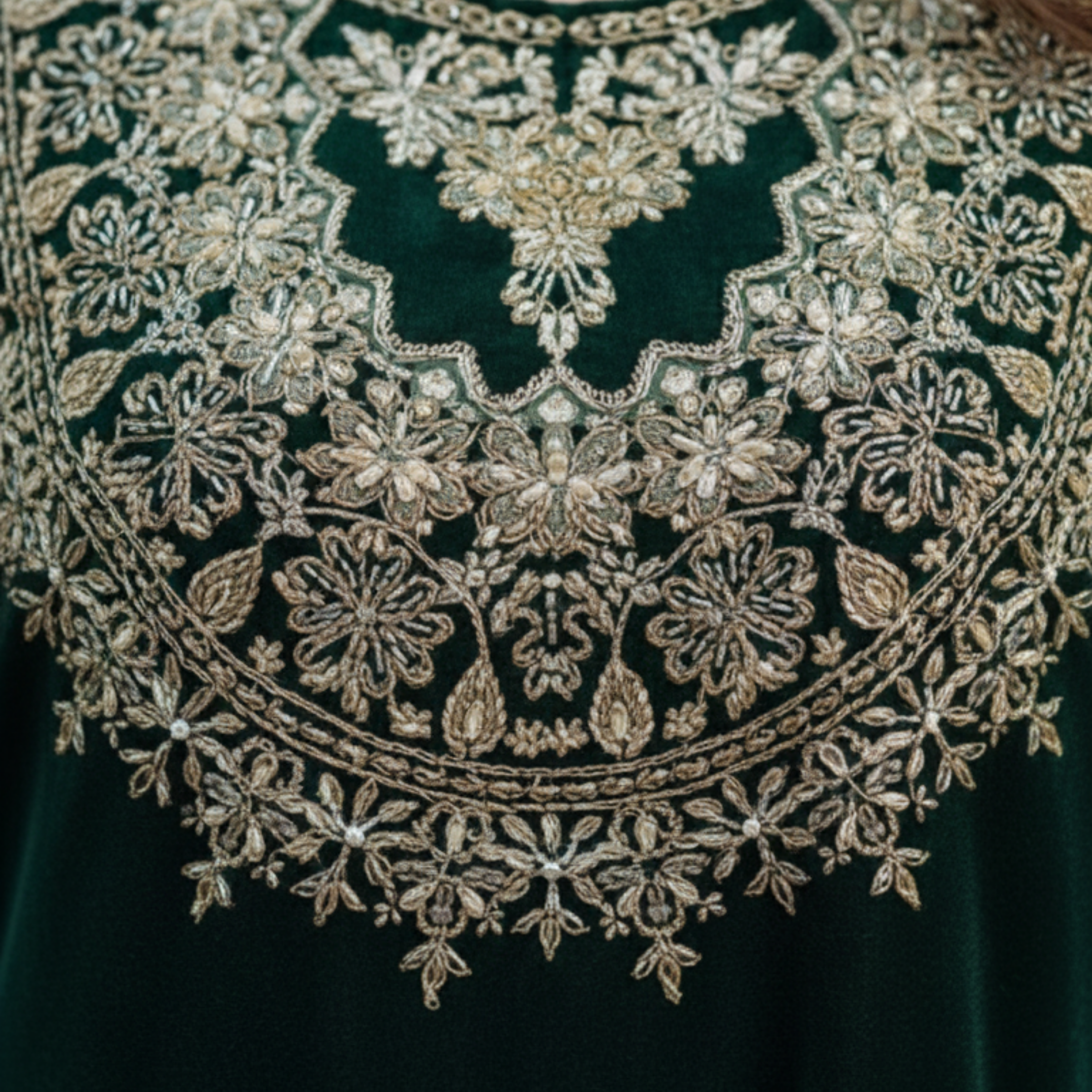 Luxurious Kashmiri Pashmina Style Woolen Velvet Kurta Set - KS0027